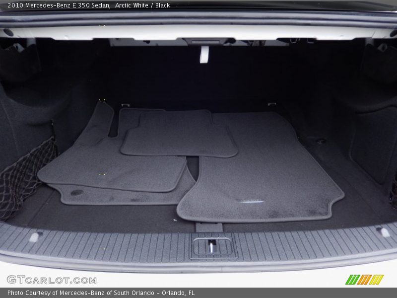 Arctic White / Black 2010 Mercedes-Benz E 350 Sedan