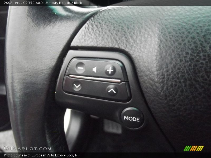 Mercury Metallic / Black 2008 Lexus GS 350 AWD