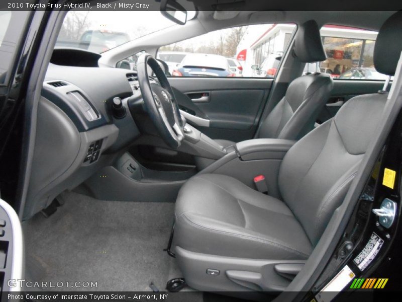 Front Seat of 2010 Prius Hybrid IV