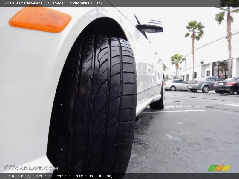 Arctic White / Black 2010 Mercedes-Benz E 350 Sedan