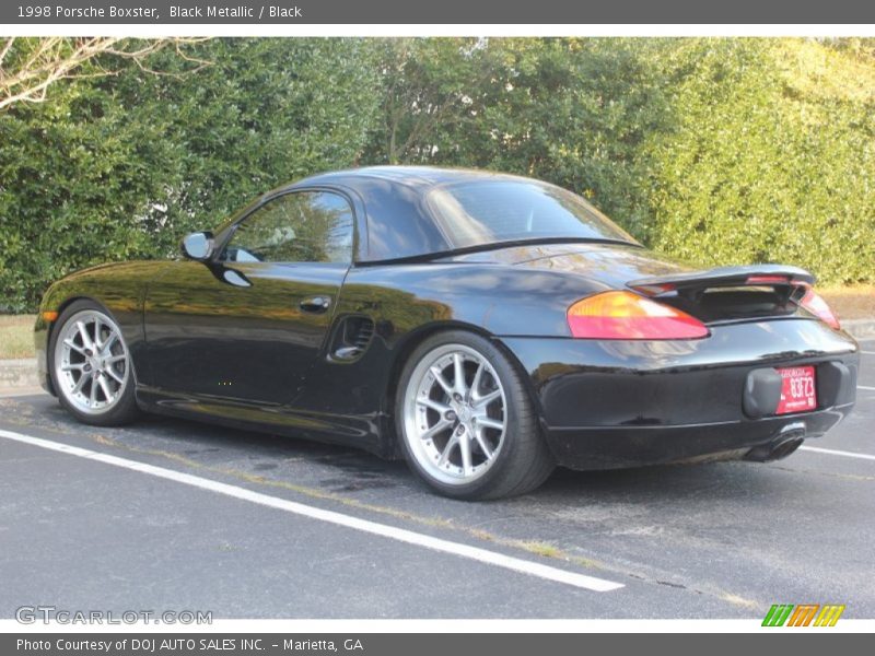 Black Metallic / Black 1998 Porsche Boxster
