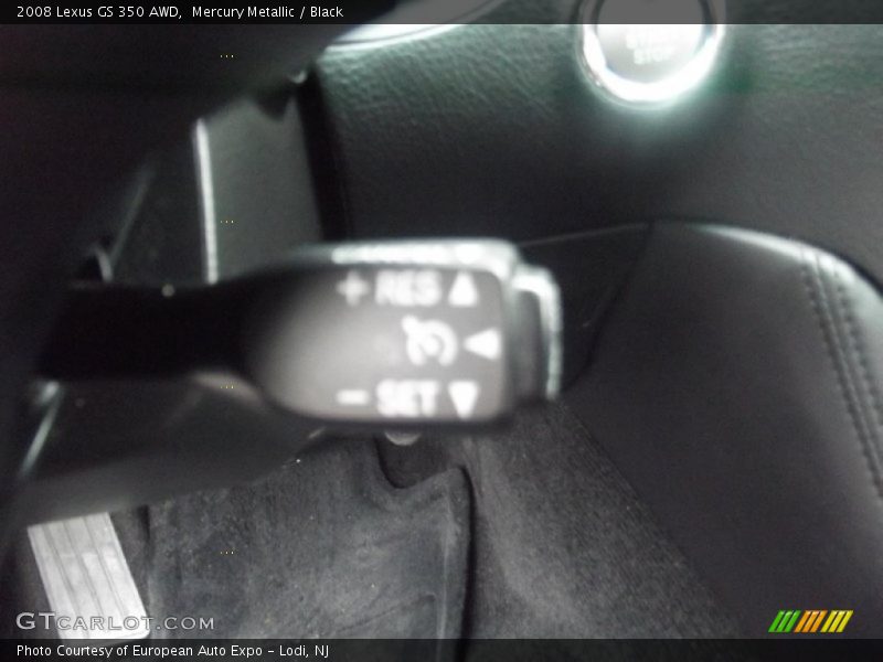 Mercury Metallic / Black 2008 Lexus GS 350 AWD