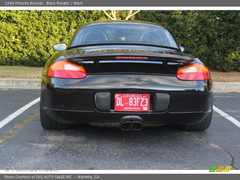 Black Metallic / Black 1998 Porsche Boxster