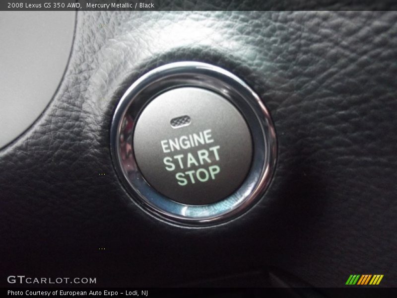 Mercury Metallic / Black 2008 Lexus GS 350 AWD
