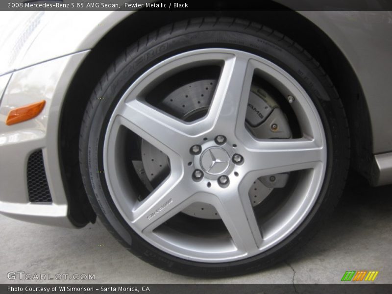  2008 S 65 AMG Sedan Wheel