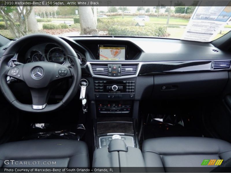 Dashboard of 2010 E 350 Sedan