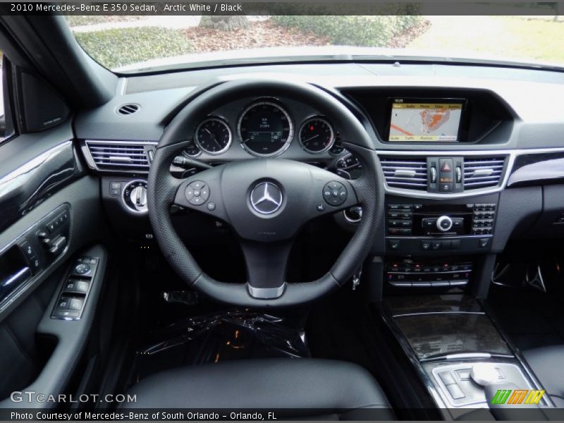 Dashboard of 2010 E 350 Sedan