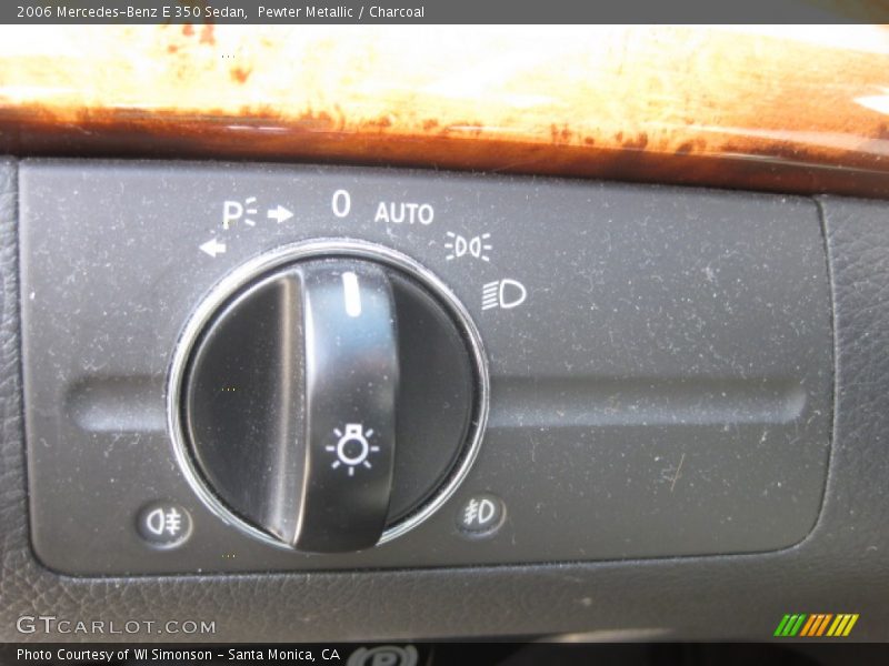 Pewter Metallic / Charcoal 2006 Mercedes-Benz E 350 Sedan