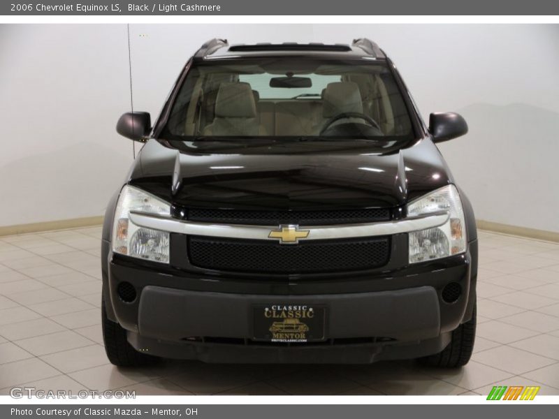 Black / Light Cashmere 2006 Chevrolet Equinox LS