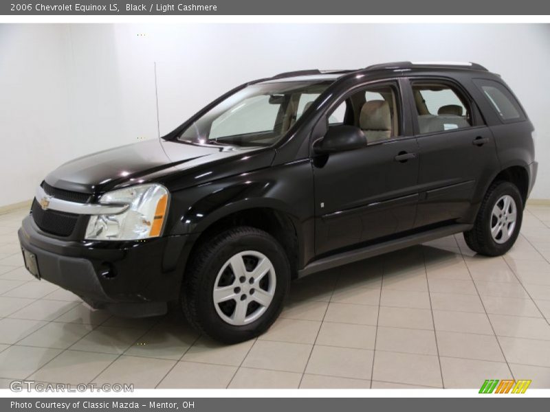 Black / Light Cashmere 2006 Chevrolet Equinox LS