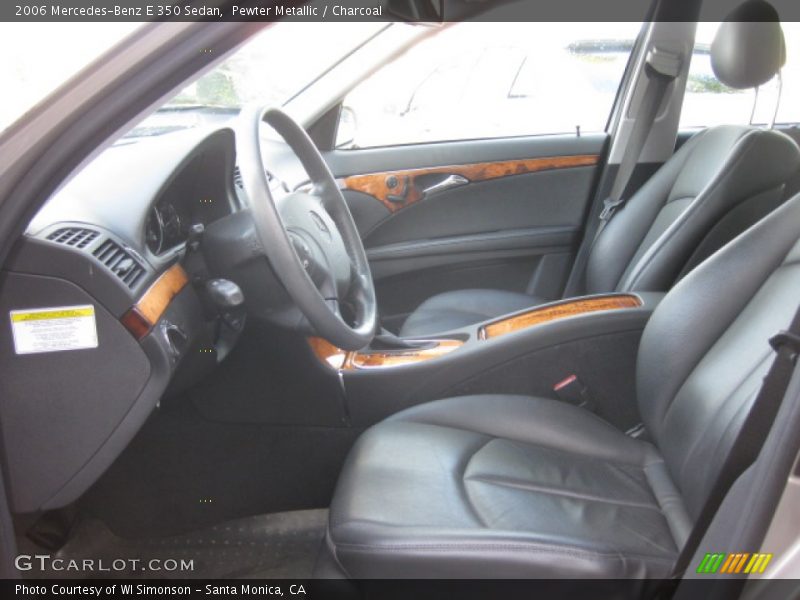 Pewter Metallic / Charcoal 2006 Mercedes-Benz E 350 Sedan