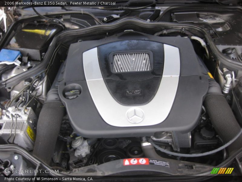 Pewter Metallic / Charcoal 2006 Mercedes-Benz E 350 Sedan