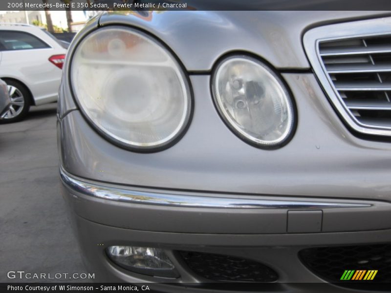 Pewter Metallic / Charcoal 2006 Mercedes-Benz E 350 Sedan