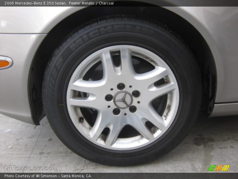 Pewter Metallic / Charcoal 2006 Mercedes-Benz E 350 Sedan