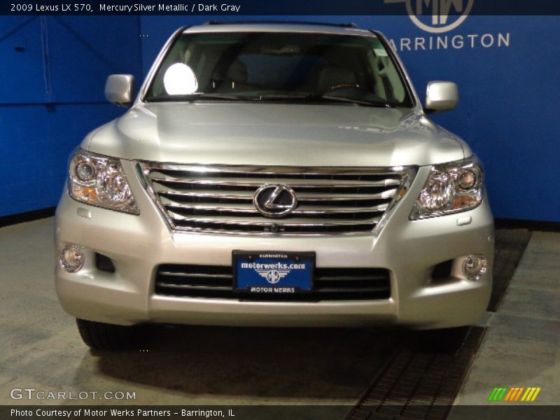 Mercury Silver Metallic / Dark Gray 2009 Lexus LX 570