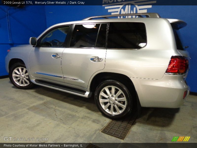 Mercury Silver Metallic / Dark Gray 2009 Lexus LX 570