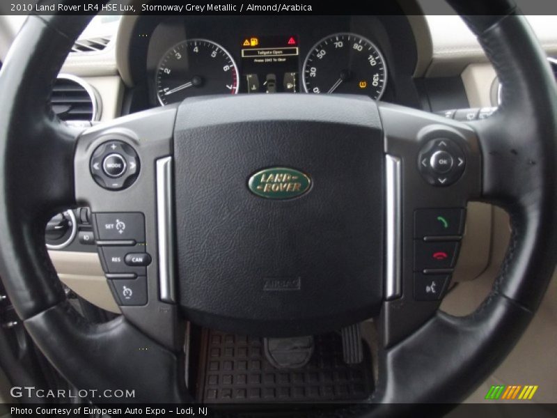 Controls of 2010 LR4 HSE Lux