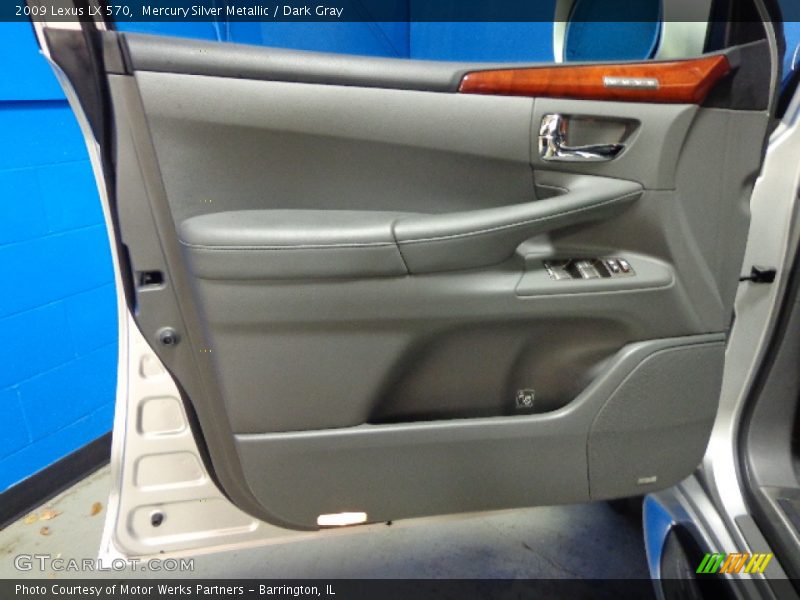 Mercury Silver Metallic / Dark Gray 2009 Lexus LX 570