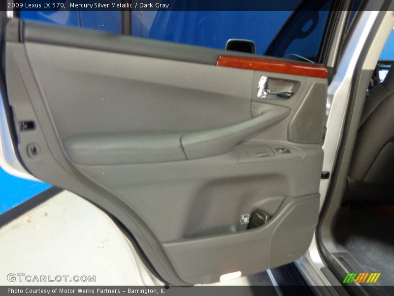 Mercury Silver Metallic / Dark Gray 2009 Lexus LX 570