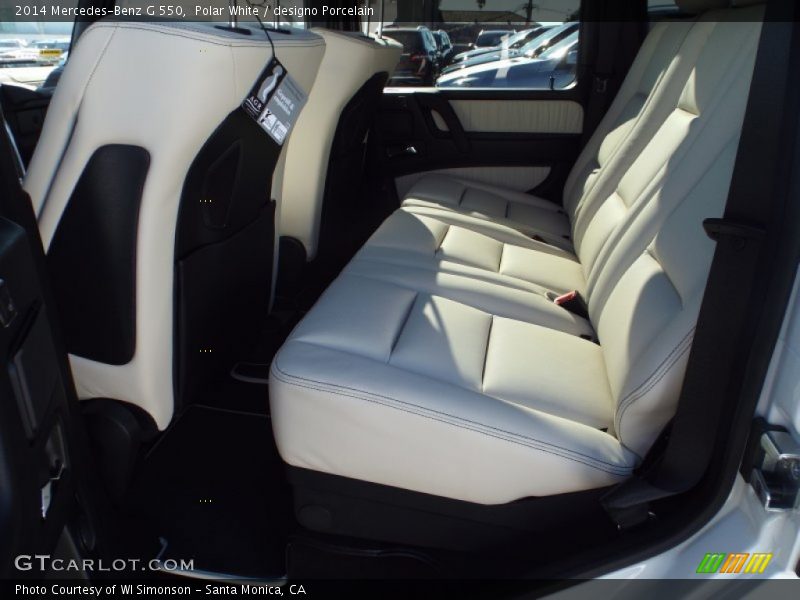 Rear Seat of 2014 G 550