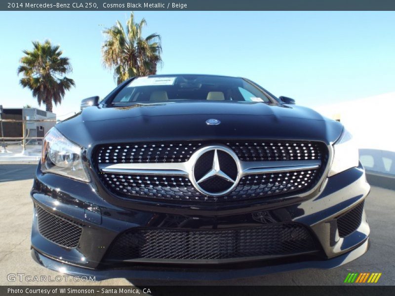 Cosmos Black Metallic / Beige 2014 Mercedes-Benz CLA 250