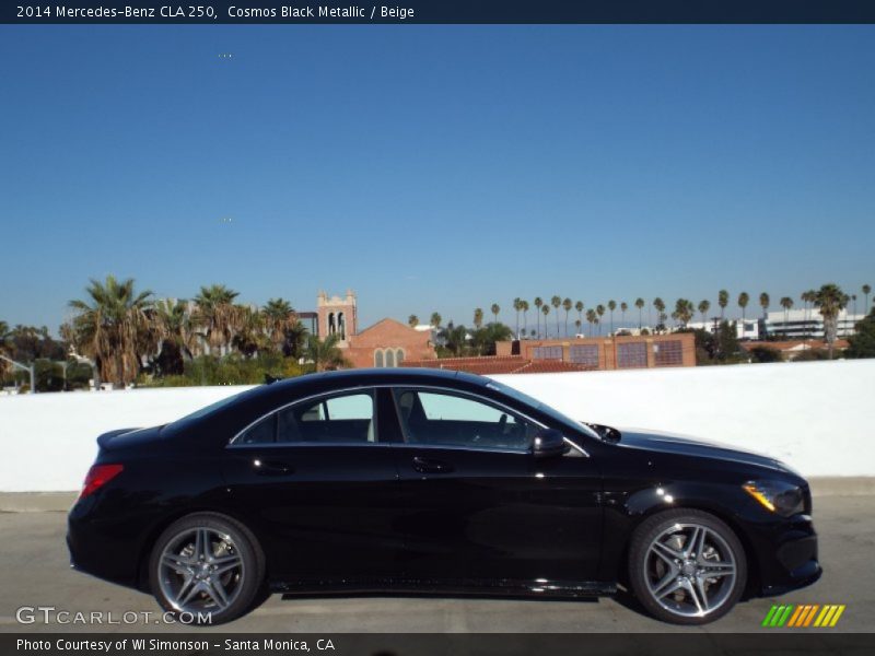 Cosmos Black Metallic / Beige 2014 Mercedes-Benz CLA 250
