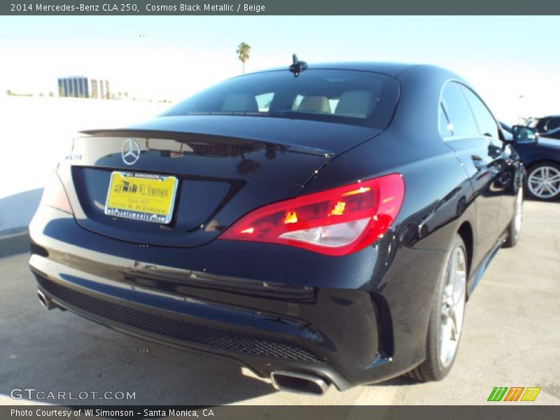 Cosmos Black Metallic / Beige 2014 Mercedes-Benz CLA 250