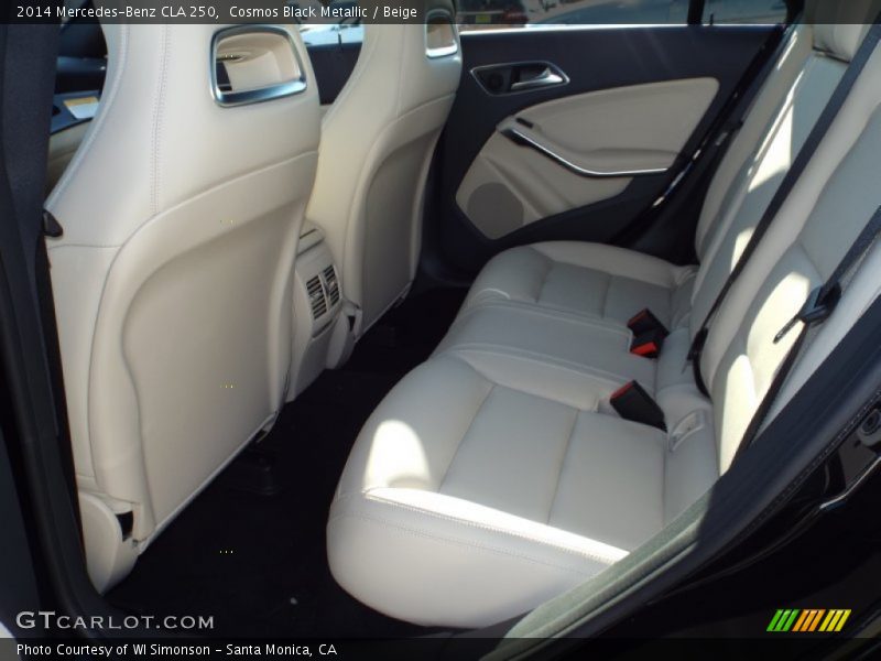 Cosmos Black Metallic / Beige 2014 Mercedes-Benz CLA 250