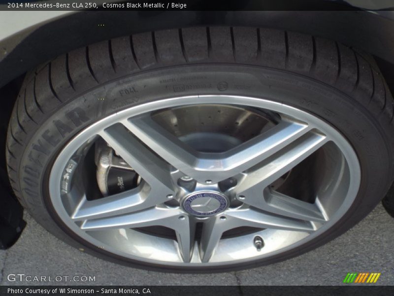 Cosmos Black Metallic / Beige 2014 Mercedes-Benz CLA 250