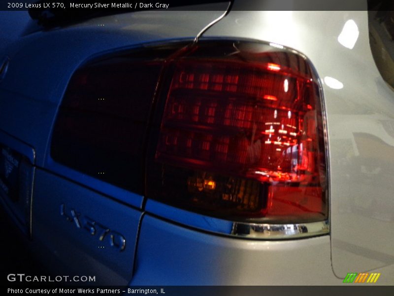 Mercury Silver Metallic / Dark Gray 2009 Lexus LX 570