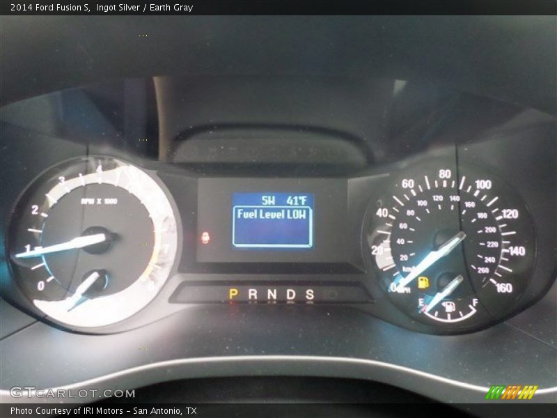 Ingot Silver / Earth Gray 2014 Ford Fusion S