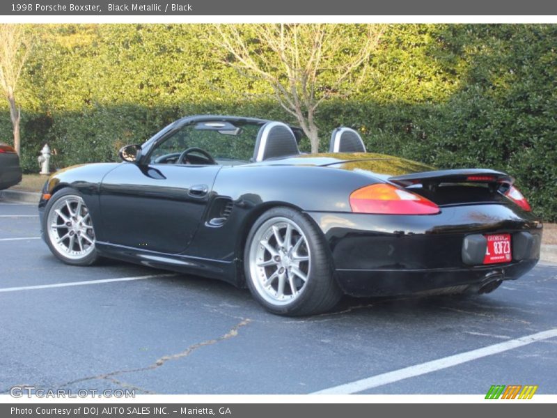 Black Metallic / Black 1998 Porsche Boxster