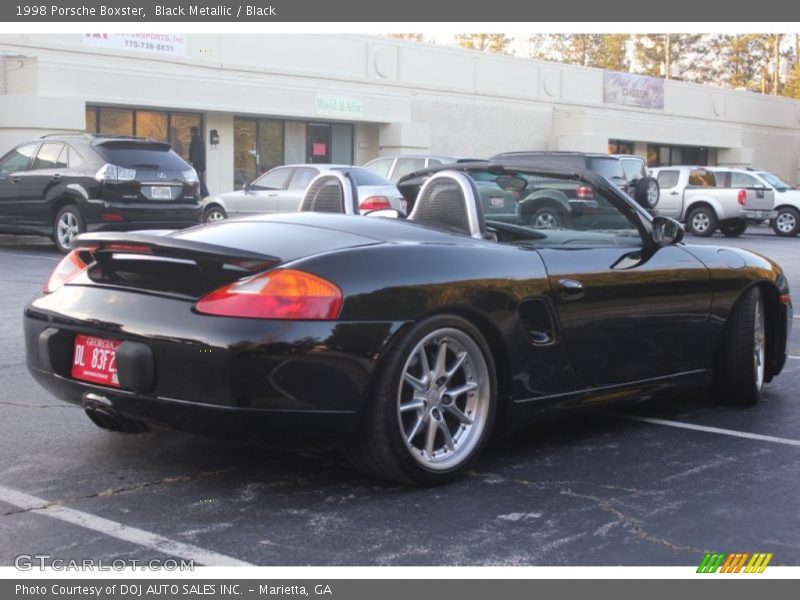 Black Metallic / Black 1998 Porsche Boxster