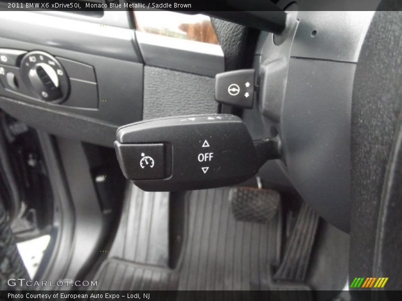 Monaco Blue Metallic / Saddle Brown 2011 BMW X6 xDrive50i