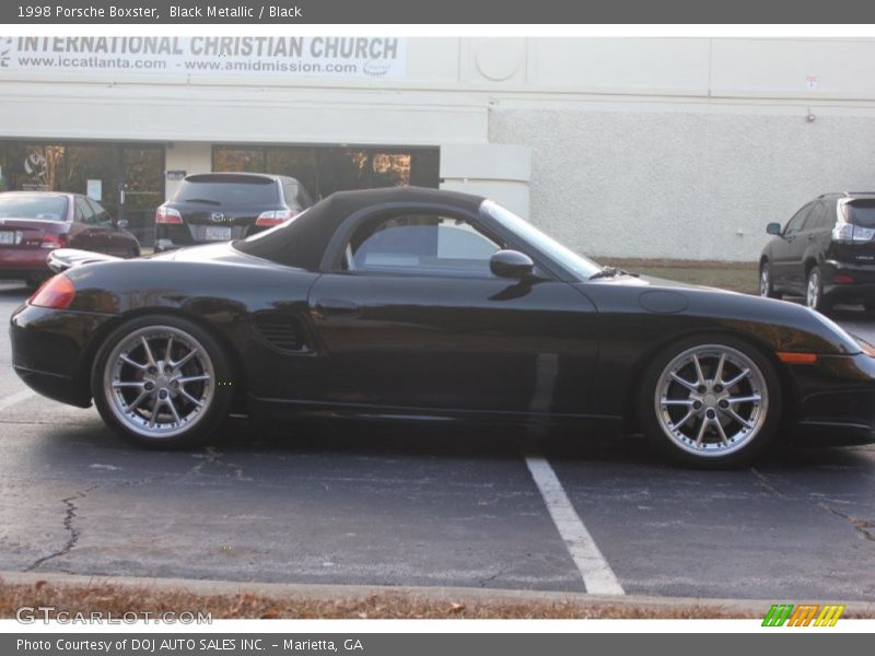 Black Metallic / Black 1998 Porsche Boxster