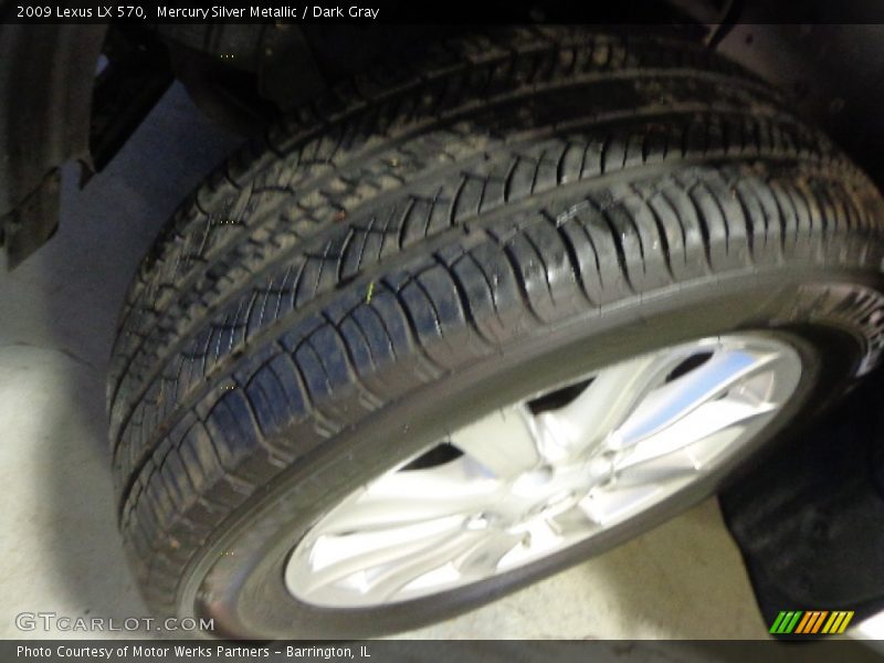 Mercury Silver Metallic / Dark Gray 2009 Lexus LX 570