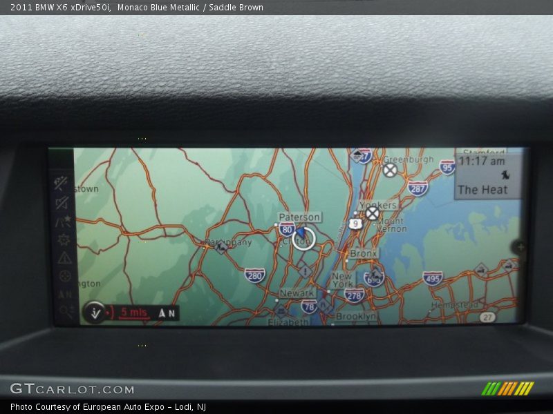 Monaco Blue Metallic / Saddle Brown 2011 BMW X6 xDrive50i