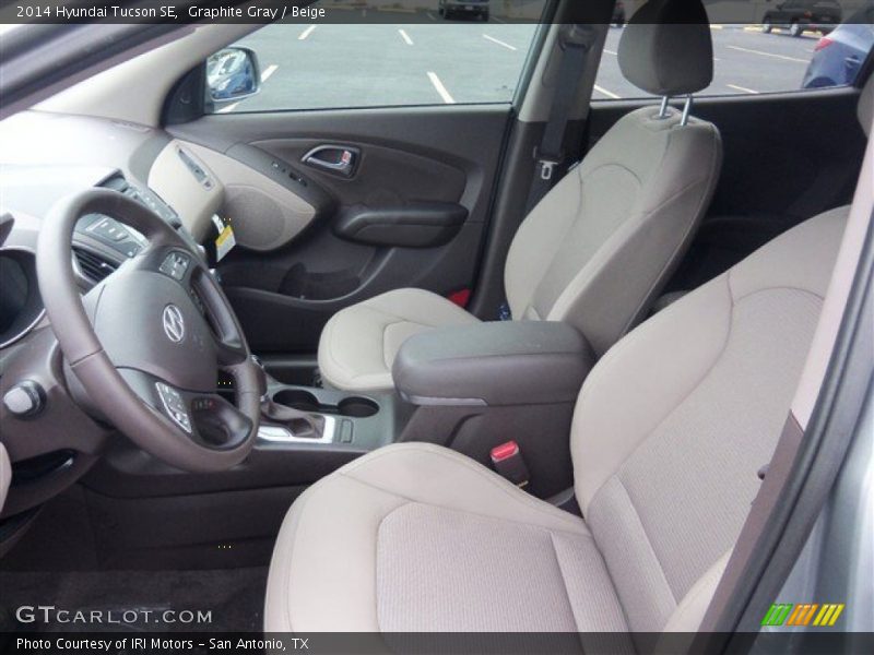 Graphite Gray / Beige 2014 Hyundai Tucson SE
