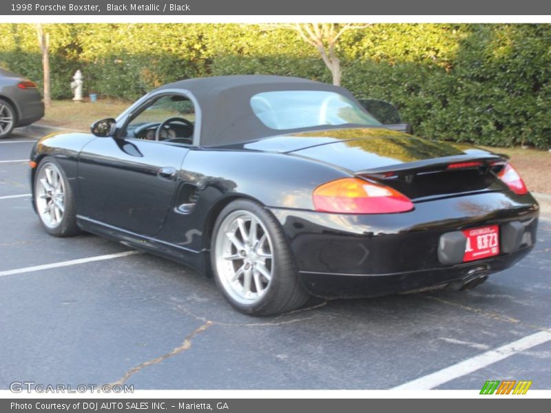 Black Metallic / Black 1998 Porsche Boxster
