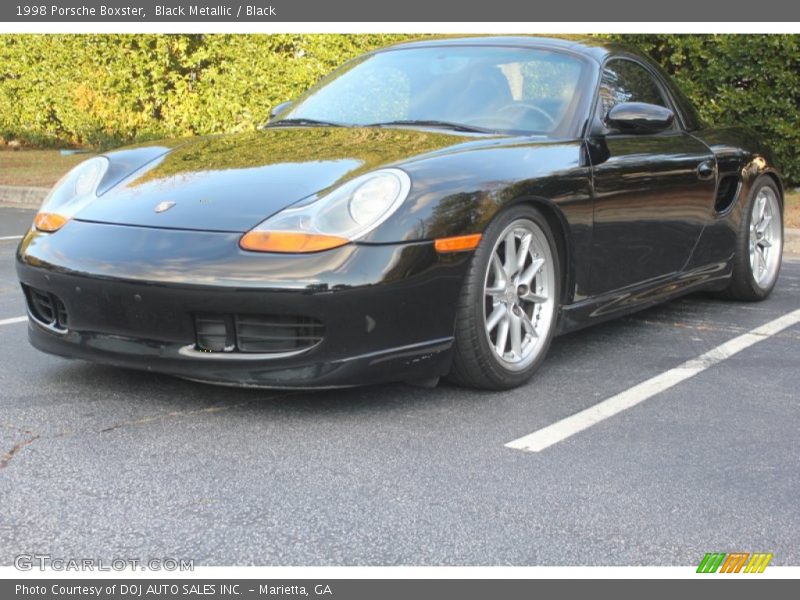 Black Metallic / Black 1998 Porsche Boxster