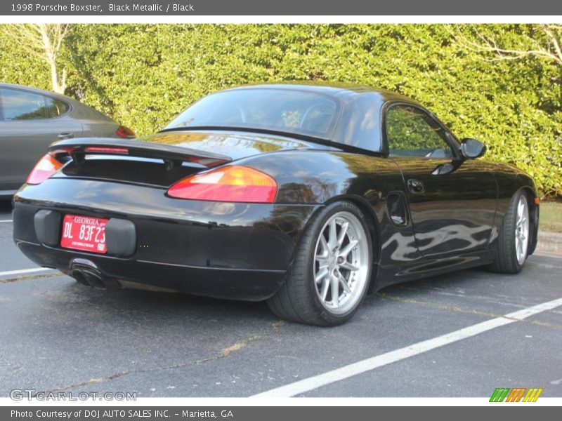 Black Metallic / Black 1998 Porsche Boxster