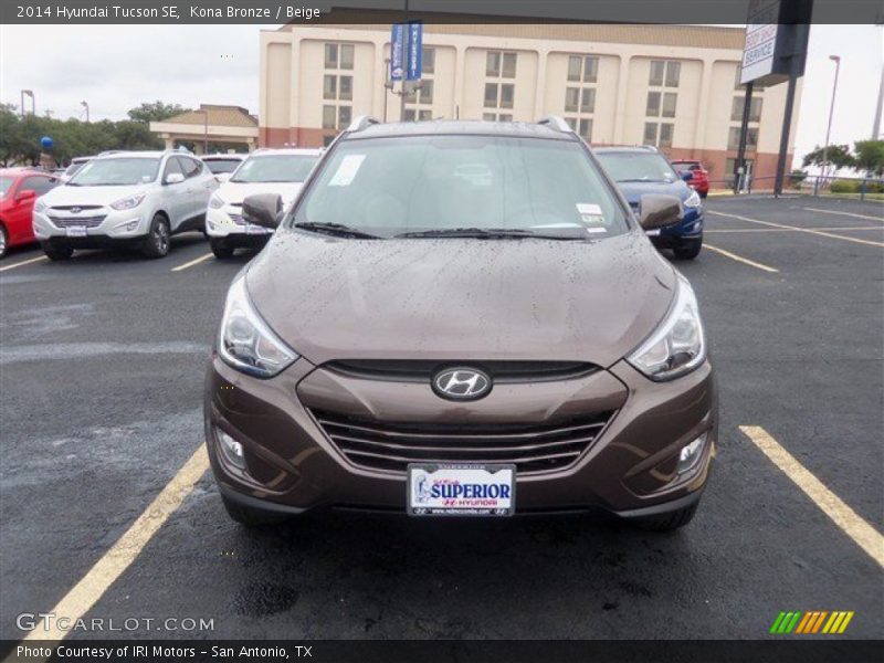 Kona Bronze / Beige 2014 Hyundai Tucson SE