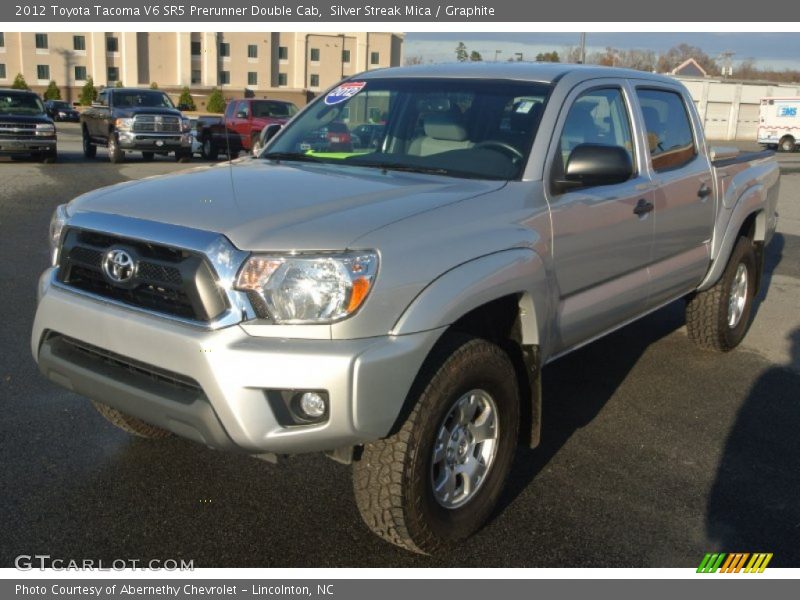 Silver Streak Mica / Graphite 2012 Toyota Tacoma V6 SR5 Prerunner Double Cab