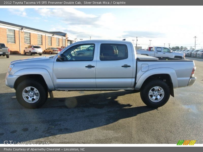 Silver Streak Mica / Graphite 2012 Toyota Tacoma V6 SR5 Prerunner Double Cab