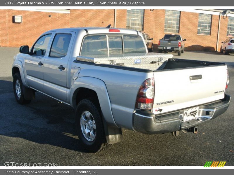 Silver Streak Mica / Graphite 2012 Toyota Tacoma V6 SR5 Prerunner Double Cab