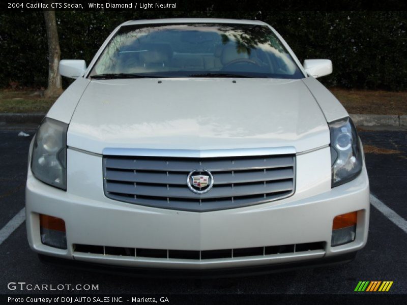 White Diamond / Light Neutral 2004 Cadillac CTS Sedan