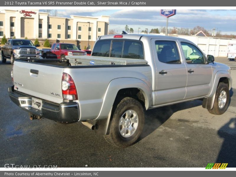 Silver Streak Mica / Graphite 2012 Toyota Tacoma V6 SR5 Prerunner Double Cab