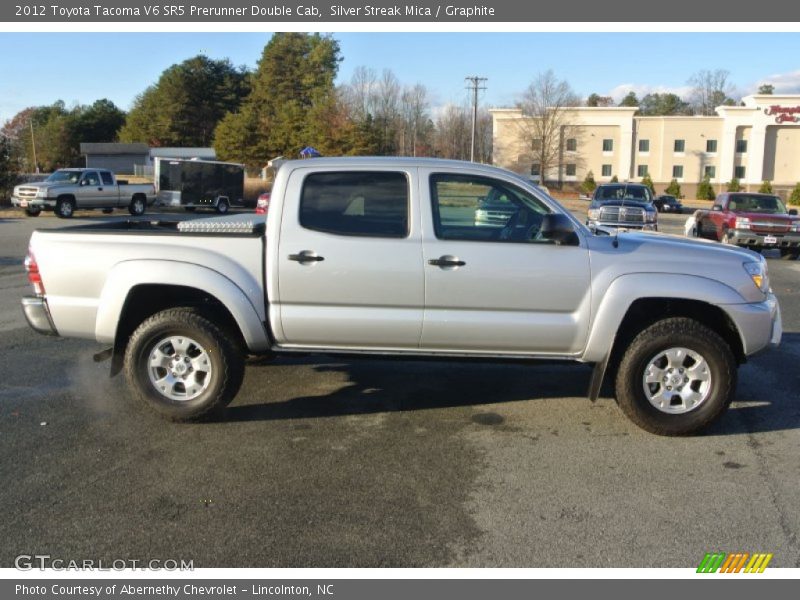 Silver Streak Mica / Graphite 2012 Toyota Tacoma V6 SR5 Prerunner Double Cab