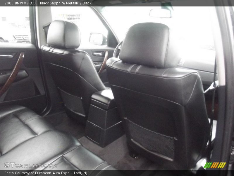 Black Sapphire Metallic / Black 2005 BMW X3 3.0i