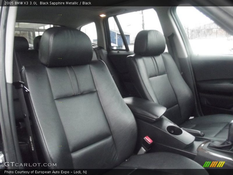 Black Sapphire Metallic / Black 2005 BMW X3 3.0i